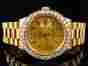 18038 New 18k Yellow Gold Mens 36 Mm Rolex President Day-date Diamond Bezel Watch