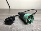 Can-j1939-j1708-1587 1939t2x2-72 Gpsg Green Type To Obd Pin Diagnostic Extension Cable Eld