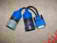 405048 Nexiq 6 And 9 Pin Y Deutsch Adapter P N Usb Link Nip Genuine