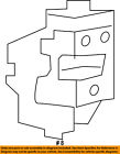 4589917ae Mopar Chrysler Oem Rear Actuator Motor