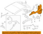 54377401032 Bmw Oem Convertible Actuator Motor