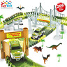 5964 Toyvelt Awesome Dinosaur Track Toy Set With Unique 740642346561