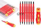 603047826062 Unbranded New Electricians Insulated Electrical Hand Screwdriver Tool