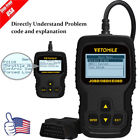 667016770350 Vetomile Universal Scanner Diagnostic Code Reader Jobd Ii