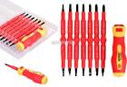 763440199115 Unbranded Electricians Insulated Electrical Hand Dual Bit Screwdriver