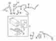 8a4z9j337a Ford Oem Evaporative Emissions System Lines Image 4