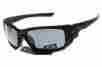 91828 Oakley Locog Scalpel Sunglasses Polished Black Frame Grey Lens