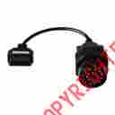 A6542 Assem Bmw 20 Pin Obd2 Round Diagnostic Scanner Adapter Cable For E36 E46 E38