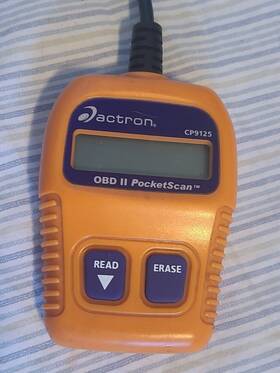 Cp9125c Actron 021467854753 New Obd Ii Pocketscan Code Reader -1996 And Up Sealed