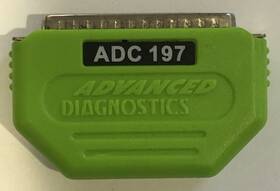 Adc197 Advanced Diagnostics Dongle N Inch Lime Green For T-code / Mvp