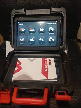 Ancel-x6 Ancel - X6 Car Obd2 Scanner Diagnostic Tool Code Reader With Case Used