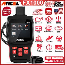 Fx1000 Ancel Car Obd2 Scanner Full System Code Reader Diagnostic Tool Abs Oi