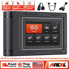 Hd3600 Ancel Obd2 Heavy Duty Truck Diagnostic Tool Construction Machinery Dpf Scanner