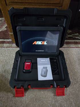 Nt1009 Ancel Nt809 Nt909 - X6 Car Obd2 Scanner Diagnostic Tool Code Reader With Case Used