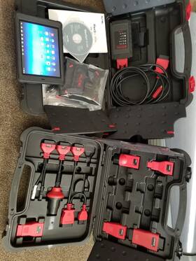 Vo8g40305347 Autel Maxisys Mini Automotive Scan/diagnostics Tool - Extra Connectors With Case