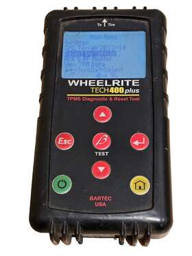 5736a-dsw Bartec Wheelrite Tech400 Plus Tpms Diagnostic And Reset Tool Read