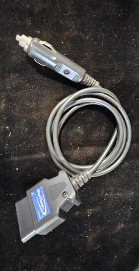 Eecs5mem Blue Point 5ft Obd-ii Memory Cord With Cig Lighter End Connect To Battery
