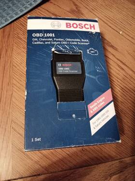 Odb1001 Bosch In Original Box With Manual 1001 Odb Reader Gm Code Scanner