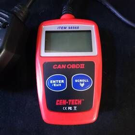 Item-98568 Cen-tech Can Obd Ii Car Auto Automotive Code Reader Item 98568 Used Works