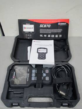 Cgsulit Sc870 Automaster Pro All System Diagnostic Scanner Tool - Pre-owned