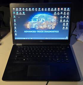 E5470 Dell Diagnostic Laptop With 15 Diesel Truck Trailer Heavy Duty Commercial Programs Usa