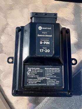 Otr26r Detroit Dtc Aft Reset Tool Diesel Engine 9-pin Connection Yrs 2017 Thru 2020