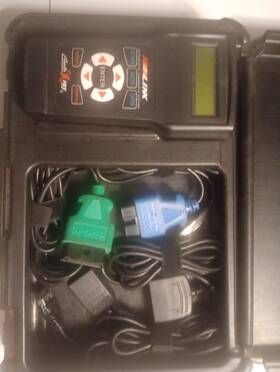 705-0051-002a Ez Link Auto Xray Scanner Automotive Diagnostic System With Case And Plugs
