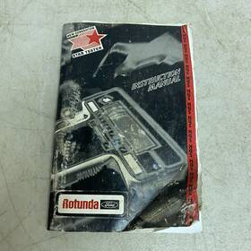 2490-941 Ford Rotunda For Ngs Instruction Manual #780-1cp