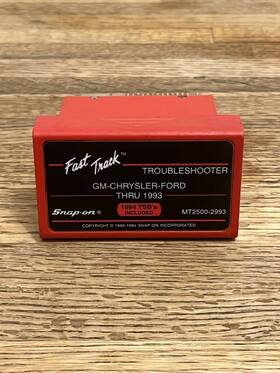 Mt2500-2993 Ford Snap On Troubleshooter Cartridge Gm Chrysler Thru 1993
