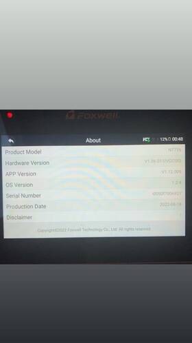 Nt716 Foxwell Model