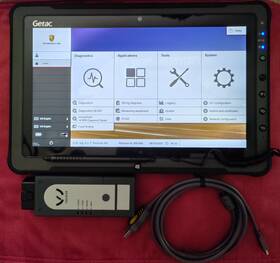F110-g5 Getac System Tester 3 For Porsche