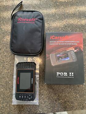 X001d9h58d Icarsoft Por-ii Porsche Obd-ii Scanner Tool For Multiple Systems Abs Srs