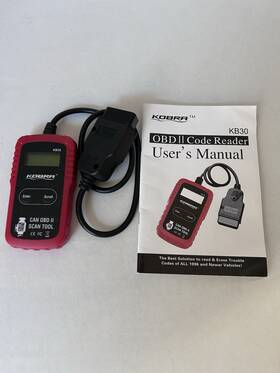 Obd2 Kobra Products 642893306847 Scanner Car Code Reader - Universal Wired Pro Obd Compact