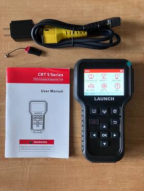Crt5011e Launch Tpms Scanner Relearn Sensor Programming Diagnostic Tool Obd2