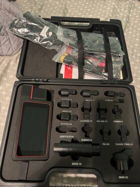 Sp300-c Launch X431 Diagun V Obd2 Diagnostic Scanner Tool With Full Set Of Obd1 Adapters