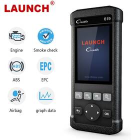 Cr-619 Launch X-431 X431 Cr619 Obd2 Automotive Scanner Professional Abs Srs Engine Scan Tool