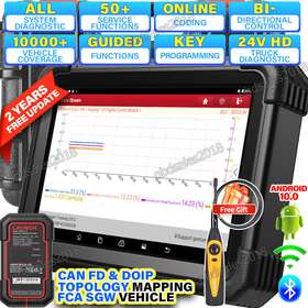 Pro3s Launch X431 Pro5 2023 Pro3 Apex Bidirectional Car Diagnostic Scanner Key Coding