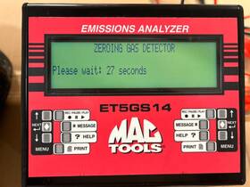 Et5gs14 Mac Tools Emissions Analyzer Testing Gas Analysis