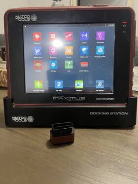 982590036321-vo Matco Automotive Scanner Maximus For Part Not Working Front Screen Broken