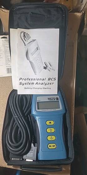Md8600 Matco Tools Bcs System Analyzer With Case