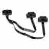 Mcs-sca-ulp-y30 Diageng Ultra Low Profile Left Or Right Angle Obd Ii 2 Y Splitter Cable 30cm 12 012120241799