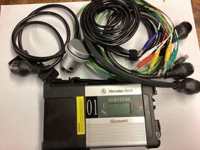 6511200299 Mercedes-benz Xentry Diagnostic Sdconnect All Cables And Dell Laptop With Extras