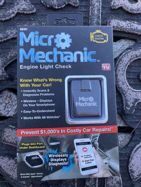 Micro Mechanic 735541110269 Check Portable Engine Car Reader Diagnostic Tool Scanner