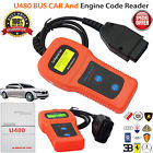 Obd2 Most Branded Cars Unbranded Car Code Scanner Diagnostic Tool U480 Can Obdii Memo Engine Fault Reader 5075684313826