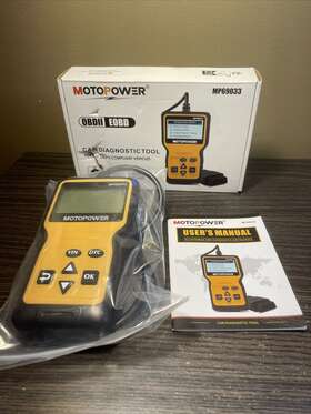 Mp69033 Motopower Car Diagnostic Tool Scan Obdii/eobd New Open Box