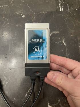 468010-002-00 Motorola Dct5000 Diagnostic Port Part No