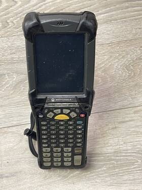 Mc9090-gj0hceqa6wr Motorola Mobile Barcode Scanner With Symbol 21-65587-02 As Is