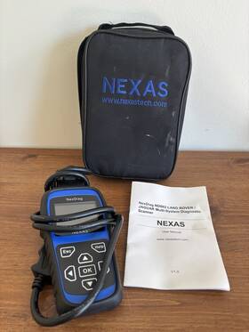 Nd602 Nexas For Land Rover Jaguar Obd2 Scanner All System Diagnostic Abs Srs Epb Sas Battery