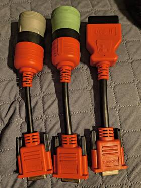Eehd494024 Nexiq Eehd493028 9 Pin 6 Obdii Truck Adaptors