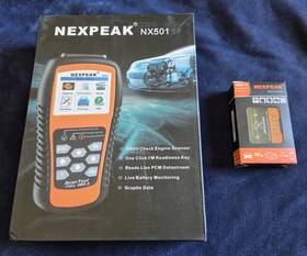 Nexpeak Nx501 Nx301 Obd2 Diagnostic Scanners And Vehicle Fault Code Readers